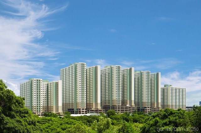 Condo for sale, Lumpini Mega City Bangna, beautiful room, good location, near the train, near the expressway, ready to move in, book now!