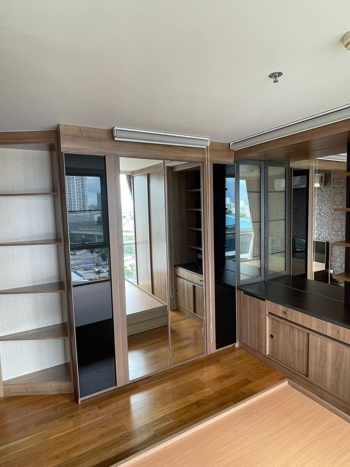 Condo for sale, Abstracts Phaholyothin Park, north, garden view, beautifully decorated, fully furnished. The room has never been rented out.