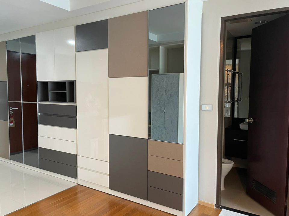Condo for sale, Abstracts Phaholyothin Park, north, garden view, beautifully decorated, fully furnished. The room has never been rented out.