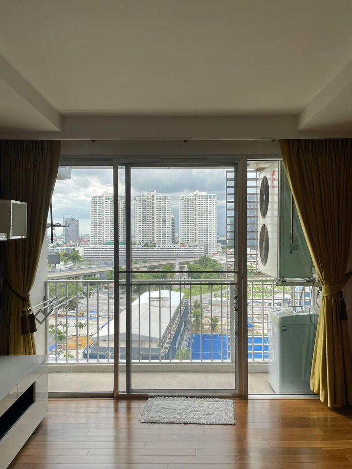 Condo for sale, Abstracts Phaholyothin Park, north, garden view, beautifully decorated, fully furnished. The room has never been rented out.