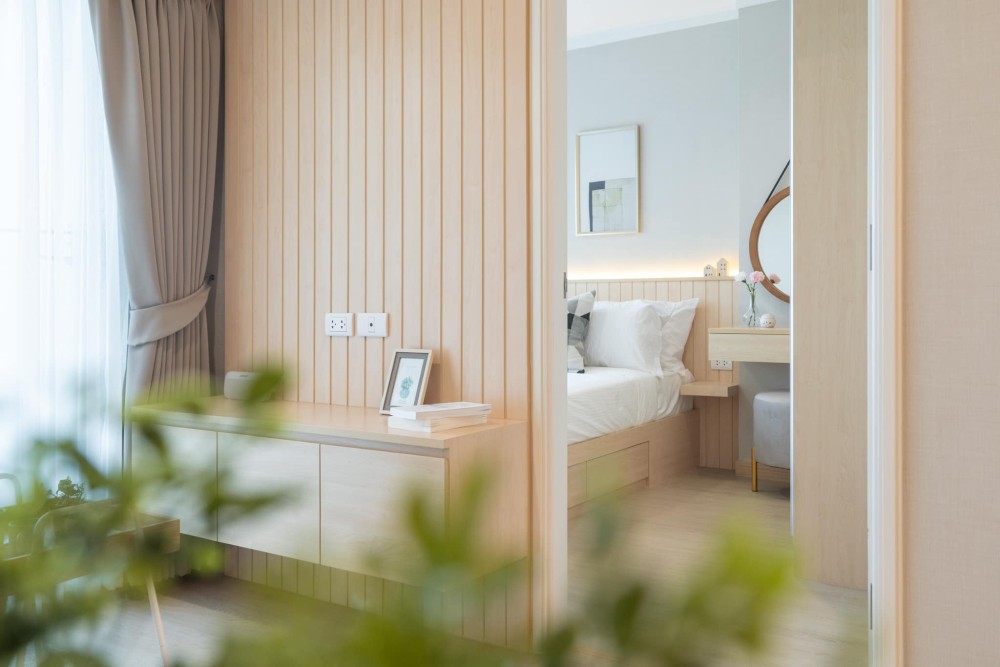 Sell Lumpini Park Rama 9 - Ratchada, beautiful decorated room. Appliances ready, 14th floor, high view, book now.