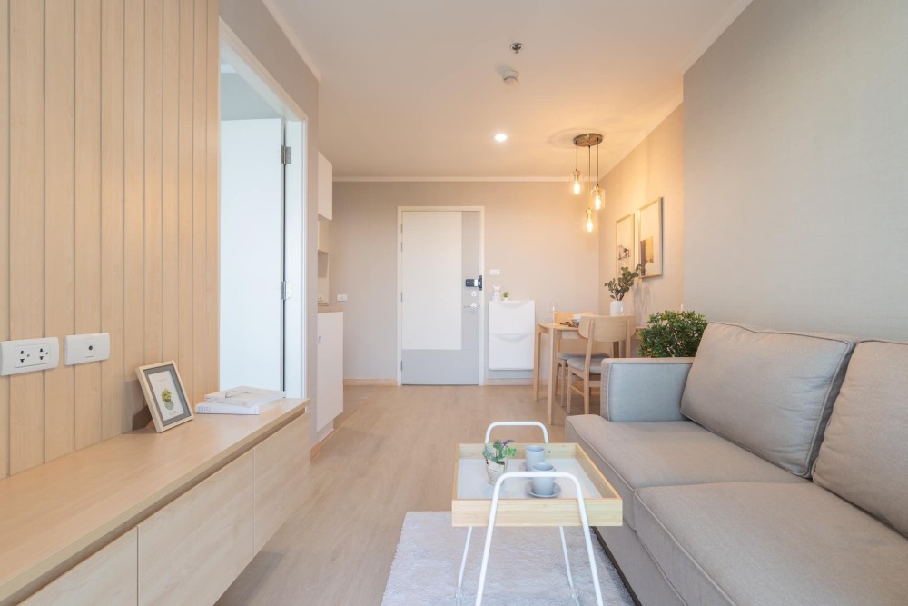 Sell Lumpini Park Rama 9 - Ratchada, beautiful decorated room. Appliances ready, 14th floor, high view, book now.