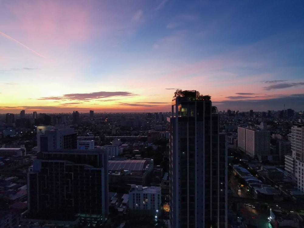 Sell for rent!! Condo The Line Phahol-Pradiphat, 34th floor, beautiful room, fully furnished, ready to move in immediately, book now!!