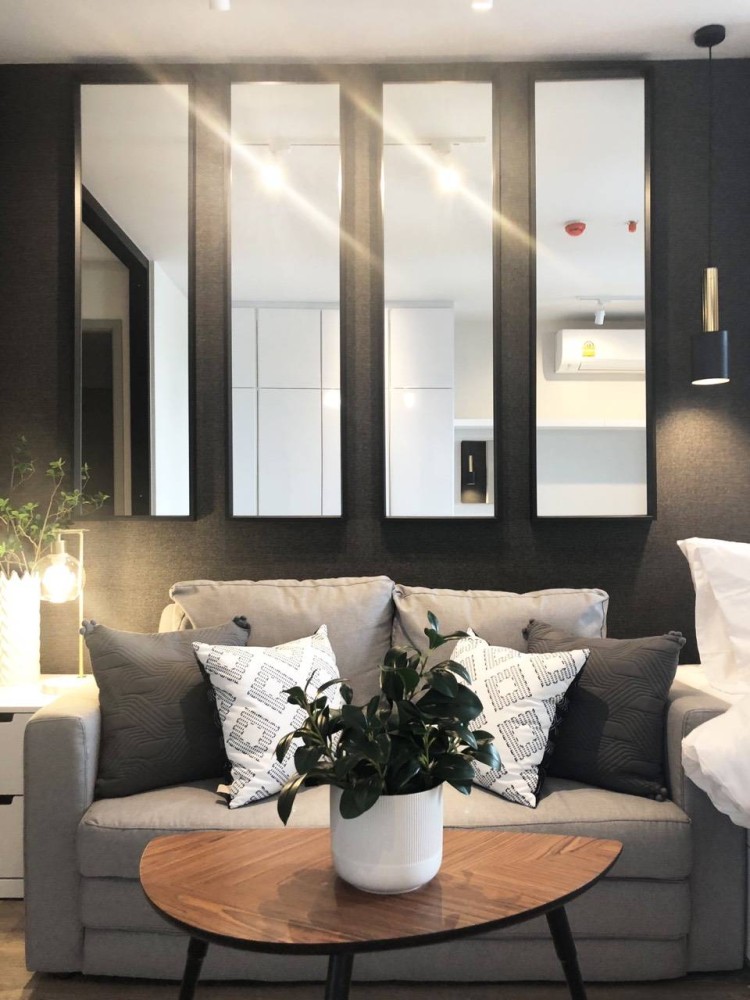 Sale, rent, Rhythm Ekkamai condo, high floor, north, fully furnished, ready to move in, central, book now
