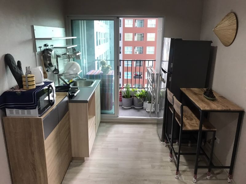 Sell, rent, Plum Condo, Ramkhamhaeng Station, one bag You can enter now. You can't miss it!!