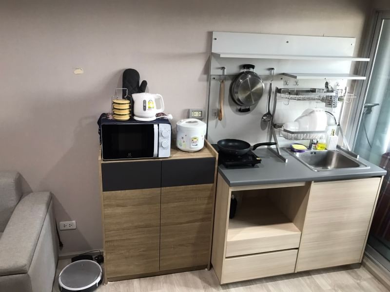 Sell, rent, Plum Condo, Ramkhamhaeng Station, one bag You can enter now. You can't miss it!!