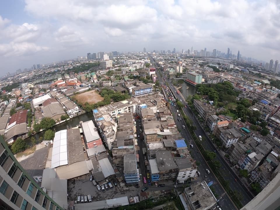 Sell / rent Lumpini Ville Suksawat - Rama 2, north, the room is not hot, good view, no building blocking, interested, book now.