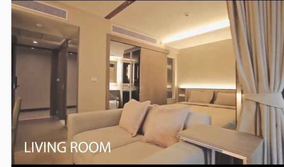 Sell / rent Urbitia Thonglor, partition room Great built-in bed If you don't reserve, you're missing out.