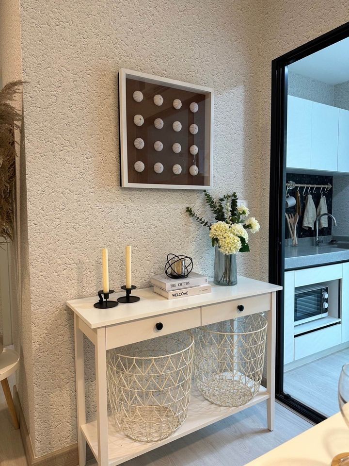 Selling Icon Condo Sukhumvit 105, the most beautiful room for you. plus a comfortable garden view cool breeze all day must be booked