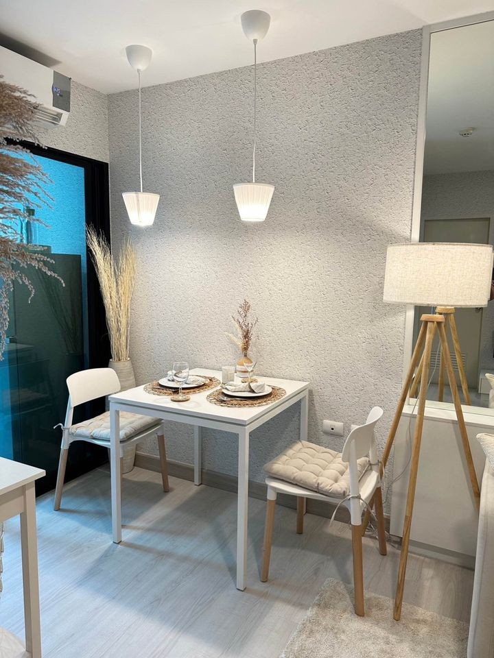 Selling Icon Condo Sukhumvit 105, the most beautiful room for you. plus a comfortable garden view cool breeze all day must be booked