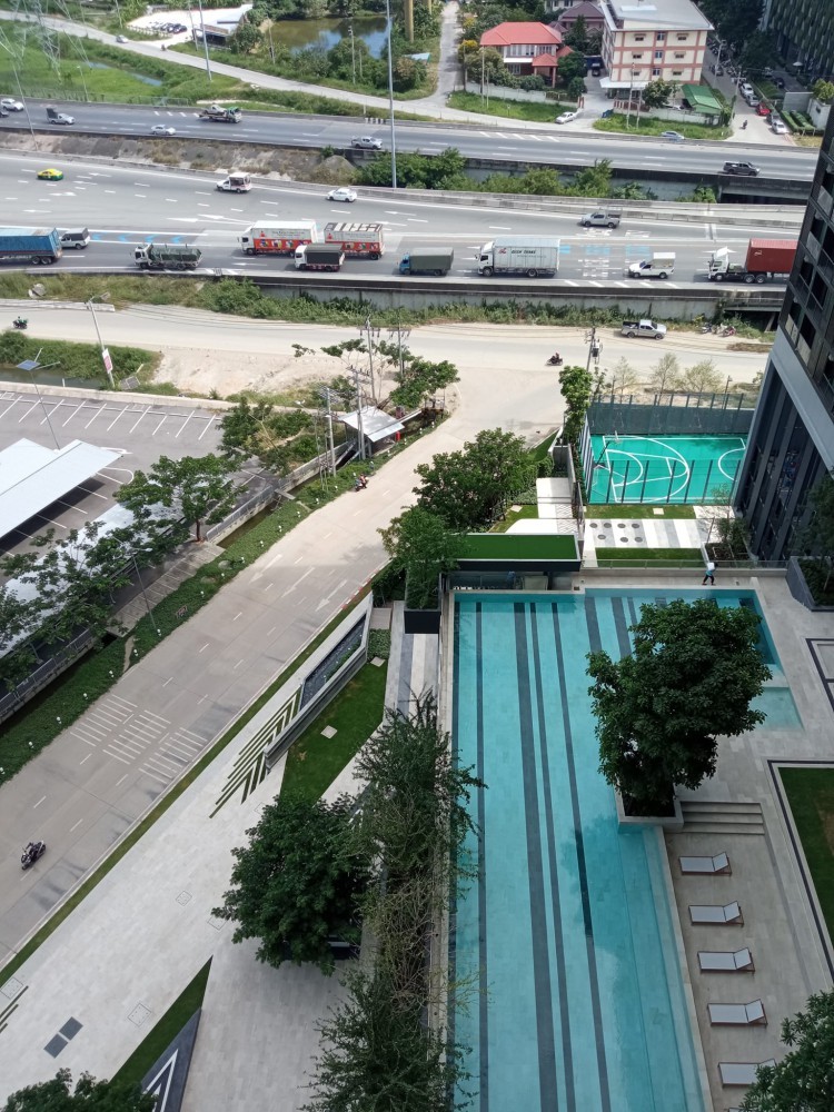 Sell down payment!! Condo A Space Mega 2, 7th floor, new project, good location, convenient transportation, don't miss it!!
