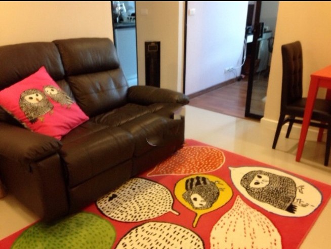 Urgent sale!! Condo Zenith Place, Sukhumvit 42, 8th floor, Building A, beautiful room, fully furnished, ready to move in. Don't miss it!!