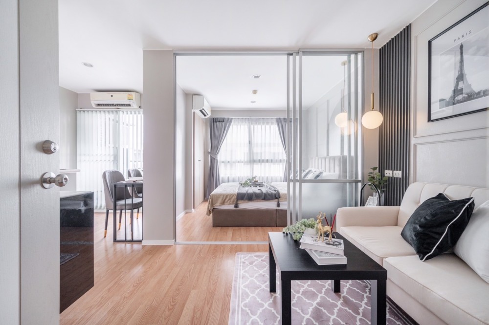 Urgent sale!! Condo Lumpini Ville On Nut 46, 8th floor, Building C2, fully furnished, ready to move in. Hurry up to reserve it!!