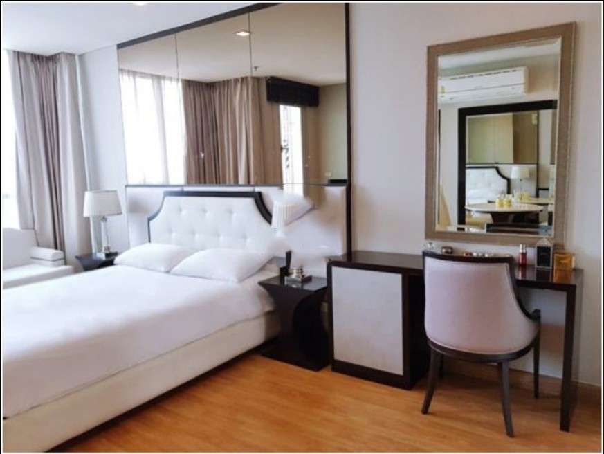 Urgent sale!! Condo Le Luxe Condominium, 26th floor, Building A, beautiful room, fully furnished, ready to move in, don't miss it!!