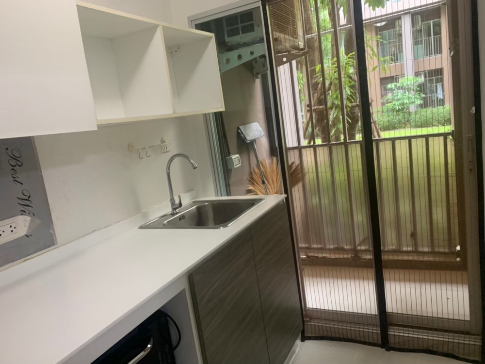 Urgent sale!! D Condo Campus Resort Abac Bangna Abac 1st floor, Building D, ready to move in. Hurry up and book now!!