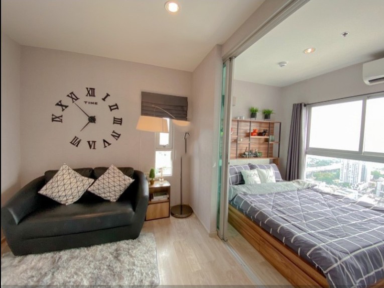 Urgent sale!! Plum Condo Ramkhamhaeng Station, 29th floor, Building A, beautiful room, fully furnished, don't miss it!!