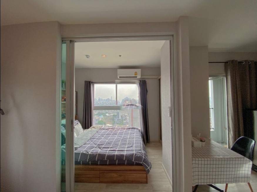 Urgent sale!! Plum Condo Ramkhamhaeng Station, 29th floor, Building A, beautiful room, fully furnished, don't miss it!!