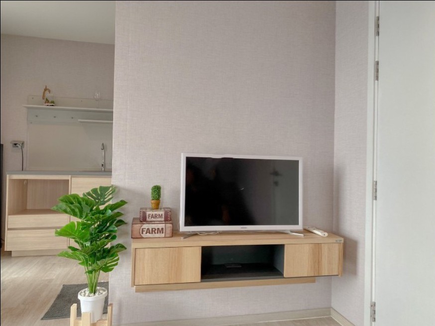 Urgent sale!! Plum Condo Ramkhamhaeng Station, 29th floor, Building A, beautiful room, fully furnished, don't miss it!!