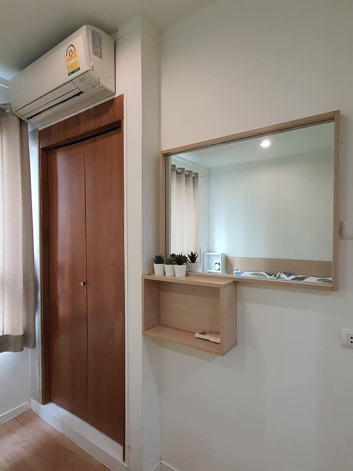 Rent Lumpini Ville Sukhumvit 109, partitioned room Comes with all amenities. Reservation required.