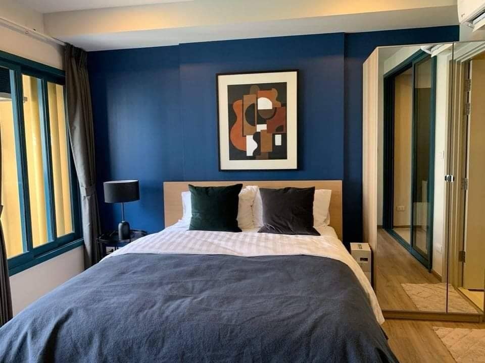 Condo for rent, The Base Sukhumvit 50, 1 room, decorated Full facilities, book now. Hurry up.