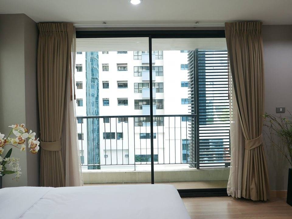 Rent Fifty Nine Heritage Sukhumvit 59 near BTS, convenient transportation, fully furnished, ready to move in, book now.