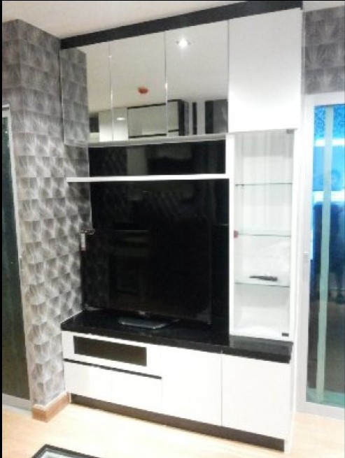 For rent!! Condo The Aspire Rama 4, size 1 bedroom, 16th floor, Building A, fully furnished, ready to move in, don't miss it!!