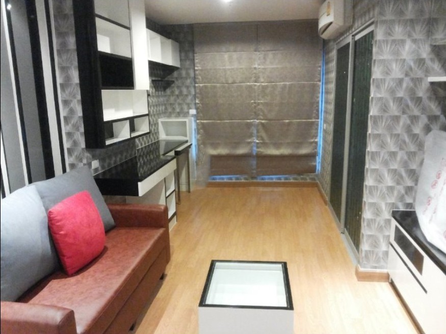 For rent!! Condo The Aspire Rama 4, size 1 bedroom, 16th floor, Building A, fully furnished, ready to move in, don't miss it!!