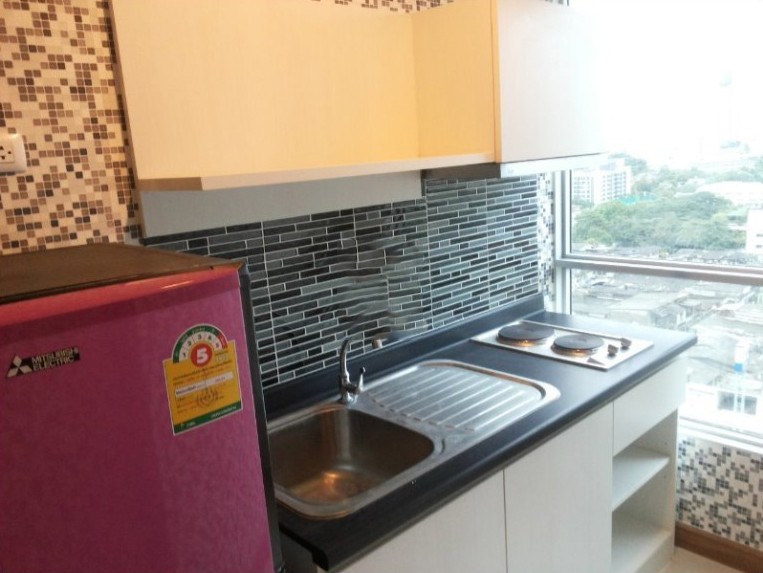 For rent!! Condo The Aspire Rama 4, size 1 bedroom, 16th floor, Building A, fully furnished, ready to move in, don't miss it!!