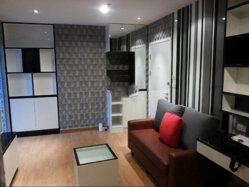 For rent!! Condo The Aspire Rama 4, size 1 bedroom, 16th floor, Building A, fully furnished, ready to move in, don't miss it!!
