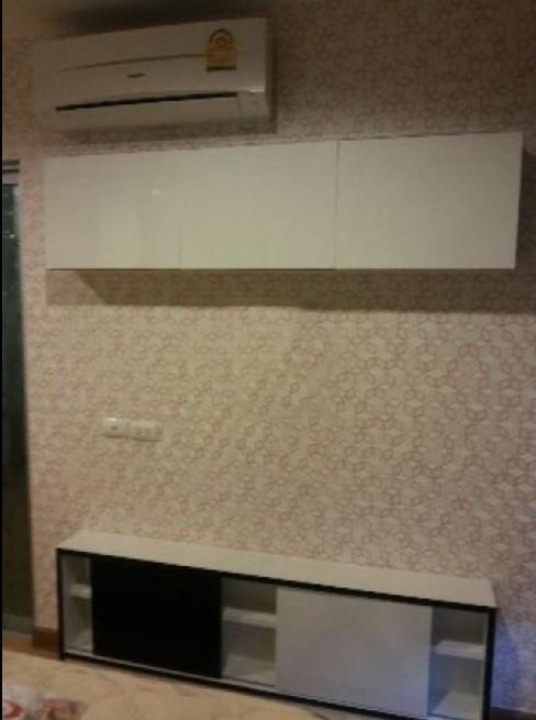 For rent!! Condo The Aspire Rama 4, size 1 bedroom, 16th floor, Building A, fully furnished, ready to move in, don't miss it!!