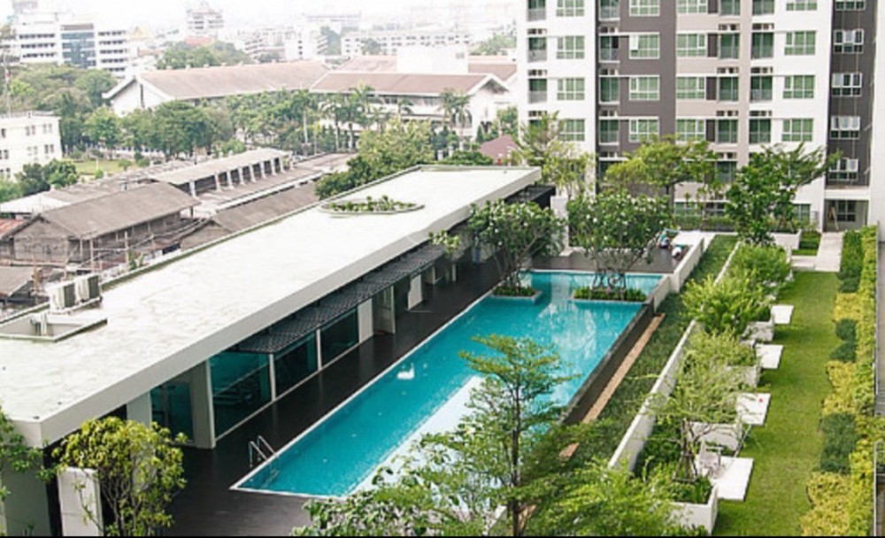 For rent!! Condo The Aspire Rama 4, 17th floor, Building A, fully furnished, ready to move in, don't miss it!!
