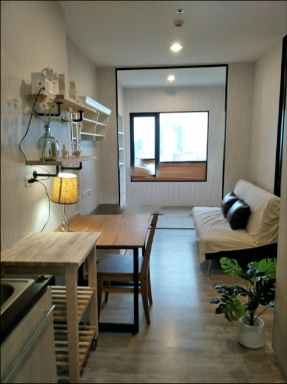 For rent!! Condo Niche Mono Mega Space Bangna, high floor, beautiful room, fully furnished, ready to move in, don't miss it!!