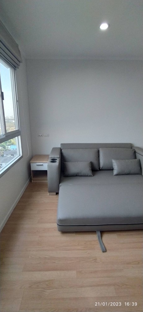 For rent!! Condo Lumpini Ville Lasalle-Bearing, high floor, beautiful view, fully furnished, good location, next to the road, don't miss it!!