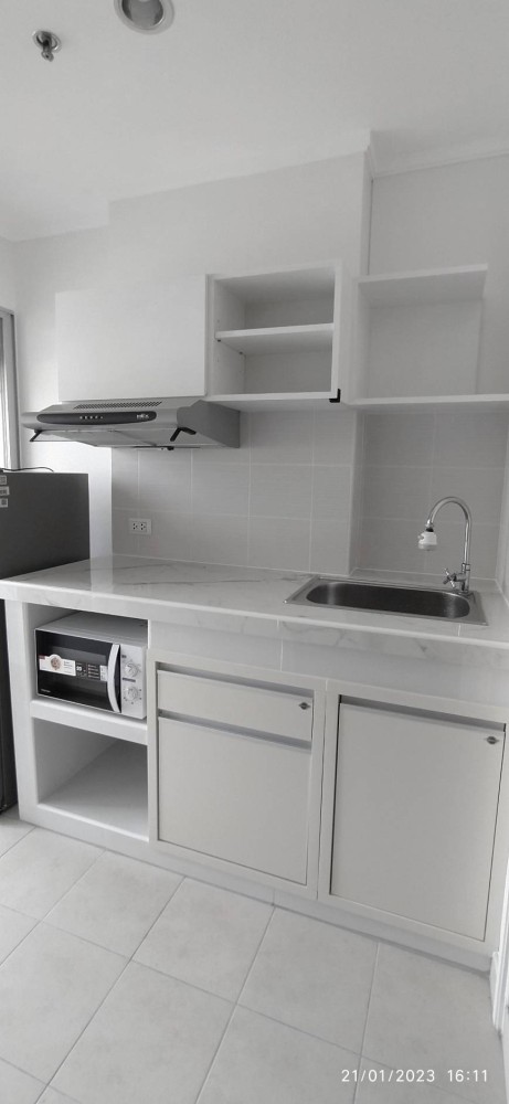 For rent!! Condo Lumpini Ville Lasalle-Bearing, high floor, beautiful view, fully furnished, good location, next to the road, don't miss it!!