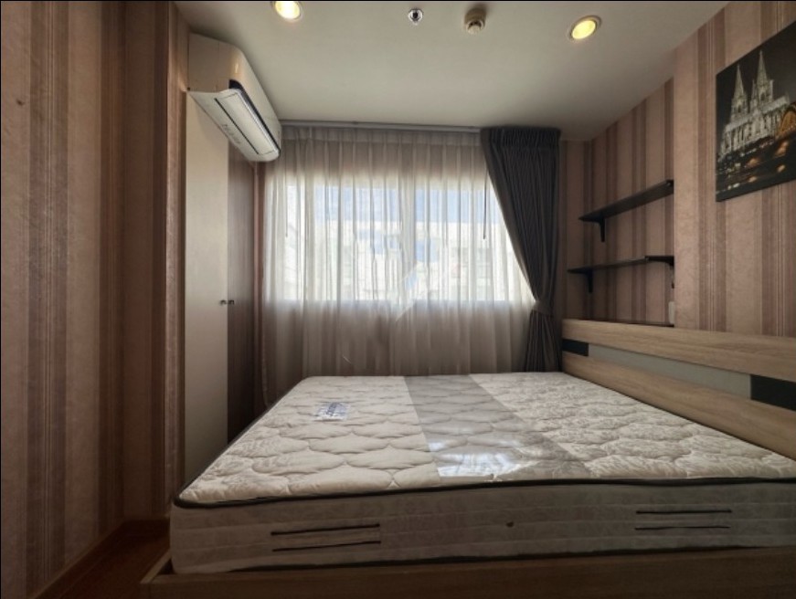 For rent!! Condo Lumpini Mega City Bangna, 27th floor, Building D, beautiful room, fully furnished, ready to move in, don't miss it!!
