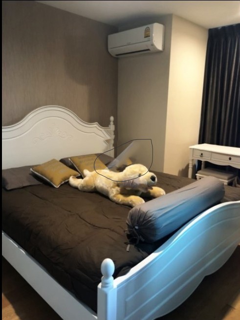 For rent!! Condo Hue Sukhumvit, 3rd floor, beautiful room, fully furnished, ready to move in. Hurry up and book now!!