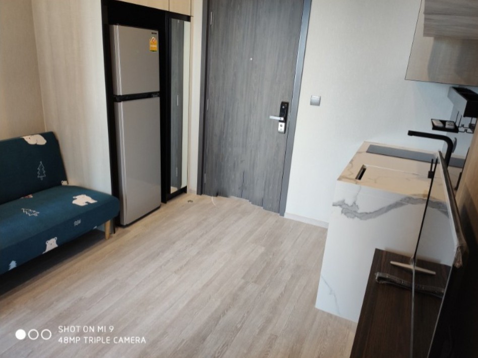 For rent!! Condo The Line Sukhumvit 101, Floor 27, Building A, good location, convenient transportation, hurry up and book now!!