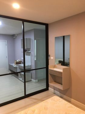 For rent!! The Cube Plus Condo, Minburi, beautiful room, good view, fully furnished, ready to move in, book now!!