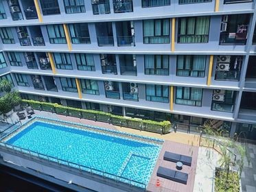 For rent!! The Cube Plus Condo, Minburi, beautiful room, good view, fully furnished, ready to move in, book now!!