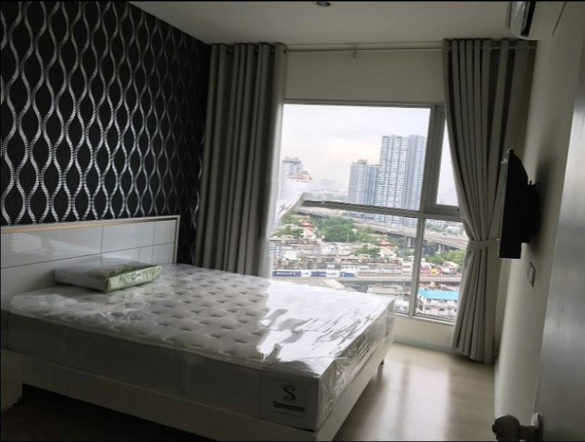 For rent!! Condo Aspire Sukhumvit 48, size 2 bedrooms, 19th floor, Building N, beautiful room, fully furnished, don't miss it!!