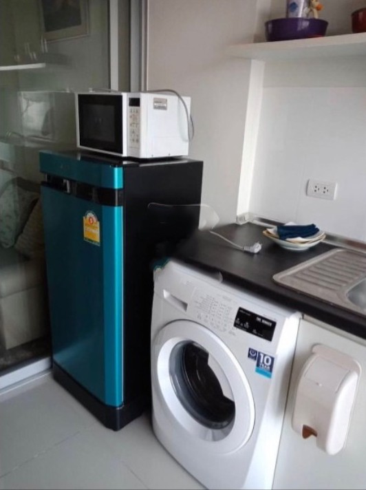 For rent!! Condo Aspire Sukhumvit 48, 12th floor, Building S, beautiful room, fully furnished, ready to move in. Don't miss it!!