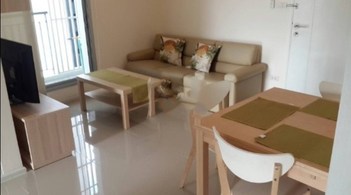 For rent!! Condo Aspire Sukhumvit 48, 28th floor, Building S, beautiful room, fully furnished, ready to move in. Don't miss it!!