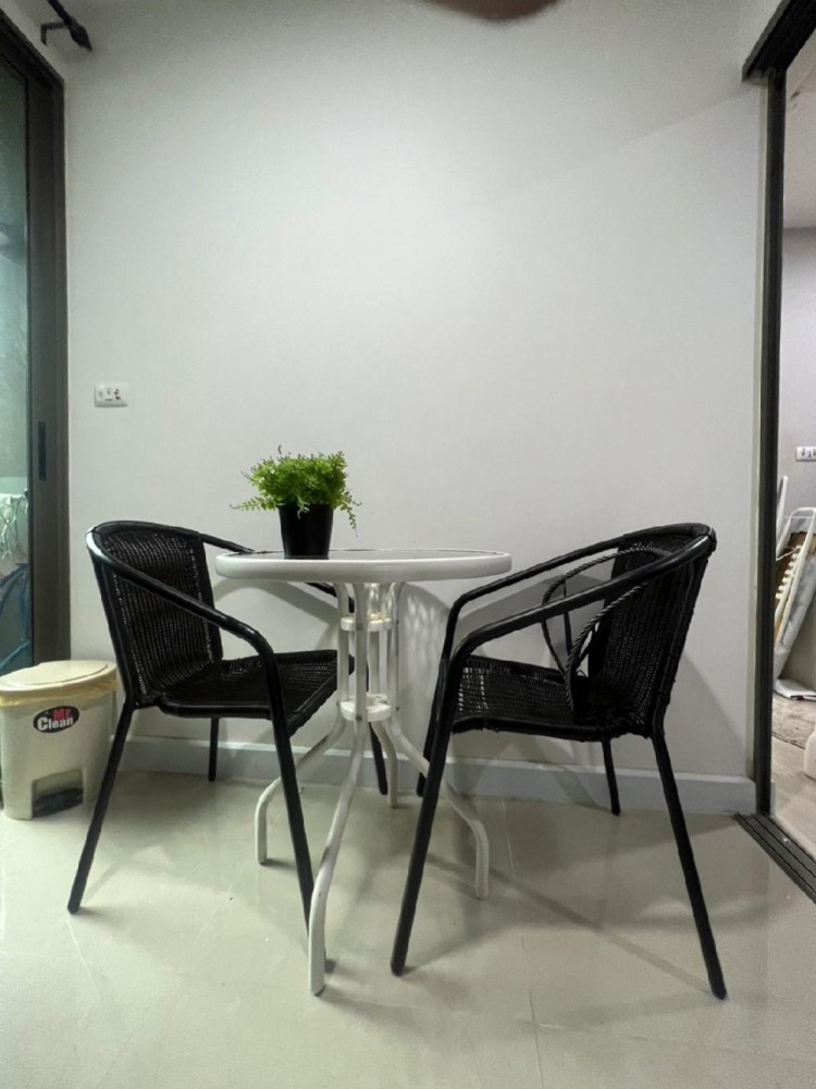 For rent!! Metro Luxe Ratchada, 1st floor, Building A, beautiful room, fully furnished Ready to move in immediately, hurry up and book now!!