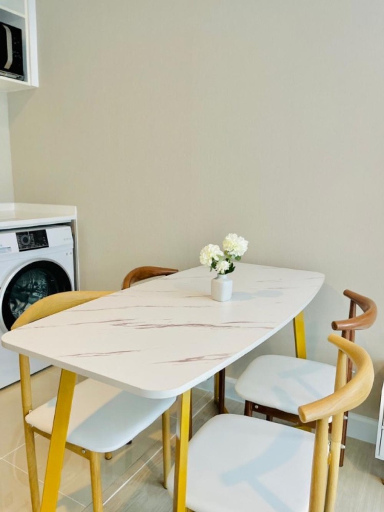 For rent!! Metro Luxe Ratchada, 3rd floor, beautiful room, fully furnished Ready to move in immediately, don't miss it!!