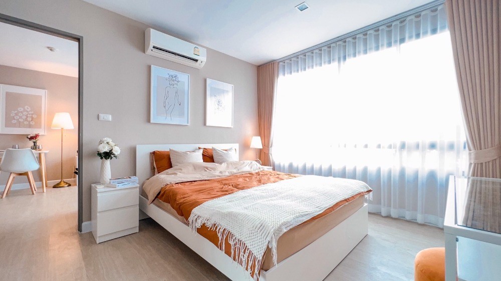 For rent!! Metro Luxe Ratchada, 6th floor, beautiful room, fully furnished Ready to move in immediately, don't miss it!!