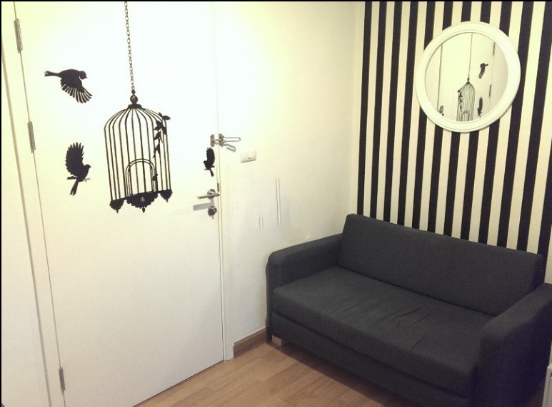 For rent!! Aspire Rama 4, 14th floor, Building B, beautiful room, fully furnished, ready to move in, don't miss it!!