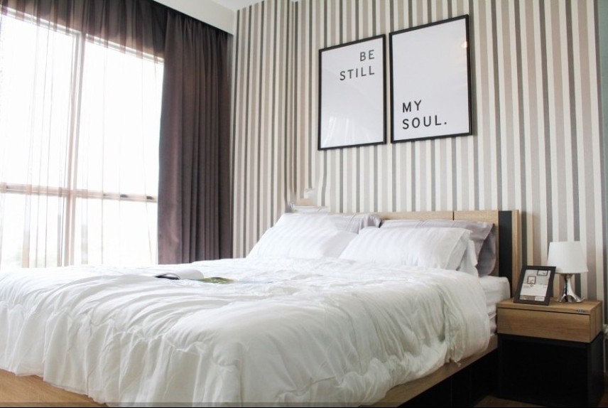 For rent!! Aspire Rama 4, 15th floor, Building A, beautiful room, fully furnished, ready to move in, don't miss it!!