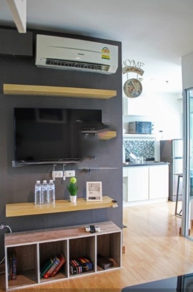 For rent!! Aspire Rama 4, 15th floor, Building A, beautiful room, fully furnished, ready to move in, don't miss it!!