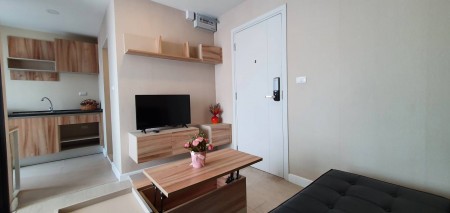 Condo for rent, The Cube Plus Minburi, beautiful room, good location, near the BTS, convenient transportation, ready to move in, do not miss it.
