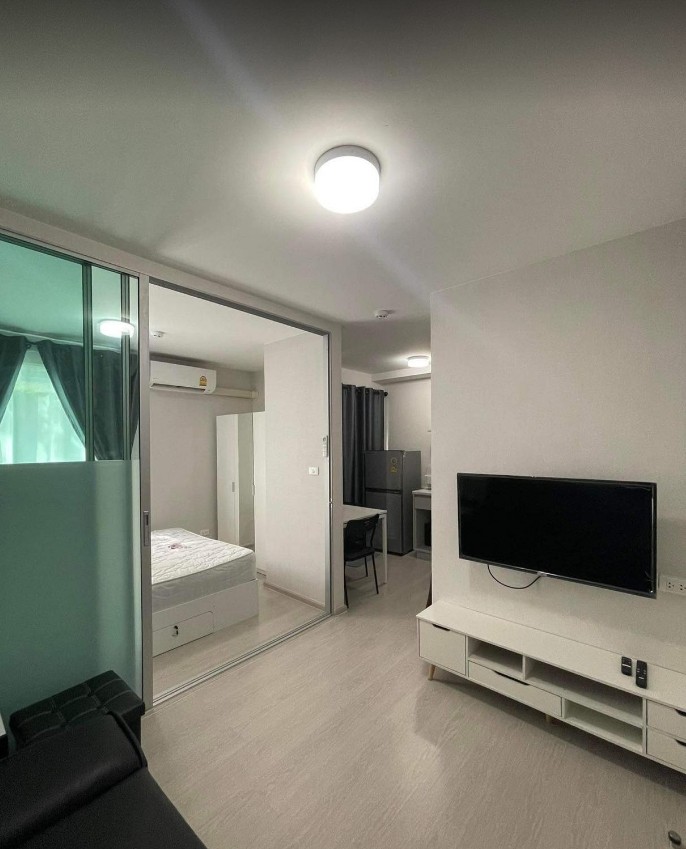 Plum Condo Ramkhamhaeng 60 Interchange for rent. Partition room Divided into zones perfectly, must not miss.